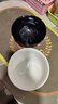日本進(jìn)口nakaya碗飯碗泡面碗家用蓋澆飯拉面碗可微波爐塑料防摔米飯碗 米白色+黑色 曬單實(shí)拍圖