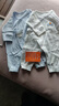 貝瑞加（Babyprints）新生兒連體衣2件裝初生男女寶寶純棉衣服四季內衣A類(lèi)護肚 藍52 曬單實(shí)拍圖