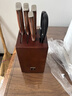 張小泉 廚房刀具套裝六件套家用切菜刀套裝切片刀剪刀水果刀斬骨刀套刀刀具全套 曬單實(shí)拍圖