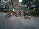 鳳凰官方旗艦店自行車(chē)成年人青少年自行車(chē)越野公路車(chē)山地自行車(chē)承影 鋼架/順泰變速/建大輪胎/條輪灰 26寸【適合155-185cm】 24速 曬單實(shí)拍圖