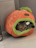 貝初眾貓窩保暖冬季封閉式貓屋加厚中小型犬狗窩冬季專(zhuān)用四季通用可拆洗 柿柿如意-橙色【適合8斤內】 親膚舒適 造型可愛(ài) 曬單實(shí)拍圖