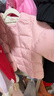 戴維貝拉（DAVE＆BELLA）兒童棉服洋氣小童上衣加厚女童衣服冬裝新款中國風(fēng)幼兒棉衣 粉色【現貨】 100 cm（建議身高90-100cm） 曬單實(shí)拍圖