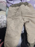 小黃鴨兒童裝新款冬季棉褲中小童男女寶寶加絨加厚一條過(guò)冬褲子潮 咖啡色 壓花棉褲 90 曬單實(shí)拍圖