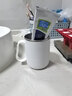 八海鳥(niǎo)304不銹鋼大容量杯子家用不銹鋼洗漱杯宿舍專(zhuān)用漱口杯-白色 曬單實(shí)拍圖