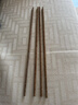拾畫(huà)原木雞翅木加長(cháng)火鍋筷子公筷 家用酒店無(wú)漆無(wú)蠟筷子2雙裝42cm 曬單實(shí)拍圖