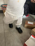 嬰兒軟底皮鞋寶寶學(xué)步鞋春秋季男小童皮鞋英倫風(fēng)男孩周歲鞋子復古 黑色 單層 20 內長(cháng)14cm 曬單實(shí)拍圖