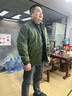 雅鹿春夏季男士夾克男防風(fēng)防水透氣爸爸裝寬松立領(lǐng)外套休閑中老年上衣 卡其色 XL 推薦135-150斤 曬單實(shí)拍圖