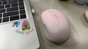 聯(lián)想（Lenovo）小新M2雙模無(wú)線(xiàn)藍牙鼠標 可充電長(cháng)續航 輕音便攜 類(lèi)膚手感 舒適辦公鼠標 電腦筆記本平板鼠標 粉色 曬單實(shí)拍圖