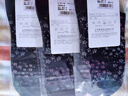 寓美（YOURMY）松口花邊提花休閑女襪2892-厚款清雅柔棉吸濕保暖棉襪 黑色 018# 3雙 均碼 22-24cm /35-39碼 曬單實(shí)拍圖