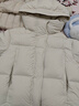 雅鹿泡芙羽絨服25年新款女時(shí)尚甜美連帽短款高蓬加厚廓形顯瘦外套 曬單實(shí)拍圖