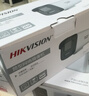 HIKVISION?？低暠O控攝像頭400萬(wàn)2K高清 全彩夜視POE網(wǎng)線(xiàn)供電 語(yǔ)音對講AI人形檢測室外監控器K24H-LT 4MM 曬單實(shí)拍圖