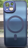 KEKLLE【膚感磁吸】適用iPhone13手機殼蘋(píng)果13保護套磁吸無(wú)線(xiàn)充電磨砂防摔鏡頭全包軟邊保護套 寶藍色 曬單實(shí)拍圖
