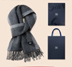海瀾之家（HLA）圍巾男士純羊絨時(shí)尚戶(hù)外保暖防寒騎行百搭送男友禮物新款冬季潮流 曬單實(shí)拍圖