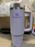 STANLEY保溫杯水杯巨無(wú)霸吸管杯大容量杯子保溫保冷車(chē)載家居辦公男女禮物 【熱賣(mài)TOP3】香蘭紫- 887ml 曬單實(shí)拍圖