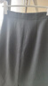 哥弟（GIRDEAR）爆款高檔氣質(zhì)高腰包臀步步生花半身裙1200232 灰色 M (3碼) 曬單實(shí)拍圖