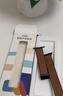 SGGS適用蘋(píng)果手表表帶apple watch s10/S11荔枝皮磁吸扣表帶iwatch s9/8/7/ultra3/2蘋(píng)果表帶38mm黑色 曬單實(shí)拍圖