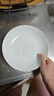 摩登主婦純白陶瓷盤(pán)子家用菜盤(pán)骨瓷餐具牛排盤(pán)西餐餐盤(pán)平盤(pán)沙拉盤(pán) 【2個(gè)裝】8英寸飯盤(pán) 曬單實(shí)拍圖