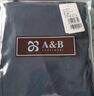 AB內衣秋冬男士單件保暖純棉高腰秋褲打底褲 藏青 XXXXL 曬單實(shí)拍圖