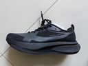 特步兩千公里五代PRO男跑鞋運動(dòng)鞋新款輕便減震透氣競訓跑步鞋男黑色 曬單實(shí)拍圖
