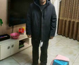 波司登（BOSIDENG）羽絨服鵝絨男短款內膽可拆連帽新國標90絨商場(chǎng)同款寬松 黑色8056 XL 185/104A 曬單實(shí)拍圖