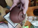百年利永宜興紫砂壺純全手工原礦紫泥子冶石瓢壺功夫茶具泡茶壺 曬單實(shí)拍圖