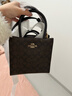 蔻馳女包包奢侈品大牌托特斜挎包手提琴譜包 【保稅倉】CBQ34IMXAQ 曬單實(shí)拍圖