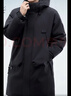 鴨鴨（YAYA）王一博同款羽絨服男女同款2025新款連帽時(shí)尚保暖百搭中長(cháng)款外套YX 黑色 XL 180/96A 曬單實(shí)拍圖