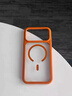 適用蘋(píng)果17ProMax殼iPhone17Pro高端保護套17超薄透明全包防摔AI 磁吸款【橙色】冰晶高透丨帶相機 iPhone 17 ProMax 曬單實(shí)拍圖