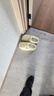 潔麗雅（Grace）棉拖鞋秋冬季室內外居家加厚軟底男女保暖加絨棉拖鞋 綠色 36-37 曬單實(shí)拍圖