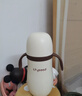 世喜嬰兒保溫杯幼兒小月齡316L不銹鋼吸管學(xué)飲水杯外出保溫奶瓶幼兒園 曬單實(shí)拍圖