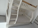 臨稚櫻桃木上下床實(shí)木兒童床男孩女孩高低床臥室上下鋪成人雙層子母床 爬梯款 上鋪寬1.0米下鋪寬1.2米 曬單實(shí)拍圖