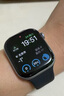 Apple/蘋(píng)果 Watch S11 智能手表GPS款46毫米深空灰色鋁金屬表殼黑色運動(dòng)型表帶M/L MEVP4CH/B 曬單實(shí)拍圖