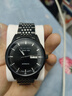 冠琴（GUANQIN）手表男士全自動(dòng)機械表防水夜光國潮男表瑞士品質(zhì)休閑商務(wù)氣質(zhì)腕表 優(yōu)雅穩重全黑黑面 曬單實(shí)拍圖