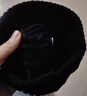 紅蜻蜓帽子男士冬季毛線(xiàn)帽加絨保暖棉帽戶(hù)外騎車(chē)防寒防風(fēng)護耳帽針織冷帽 黑色帽子·加絨防風(fēng) 曬單實(shí)拍圖