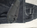 左西男童褲子保暖兒童秋冬季牛仔褲2025加絨彎刀褲 深牛仔色 130 曬單實(shí)拍圖