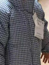 布丁哈魯【雙面穿】女童藍格紋紅色羽絨服冬季新品中大童校服神器百搭外套 曬單實(shí)拍圖