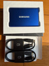 三星（SAMSUNG） 1TB Type-c USB 3.2 移動(dòng)固態(tài)硬盤(pán)（PSSD） T7 藍色 NVMe傳輸速度1050MB/s 手機直連筆記本外接 曬單實(shí)拍圖