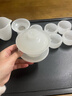 琉璃茶具套裝組合白玉茶杯家用送禮玉瓷功夫蓋碗茶壺整套禮盒禮品 純白琉璃玉瓷套裝【安全包裝】 1蓋碗+1公道+1茶漏套組+6茶杯 曬單實(shí)拍圖