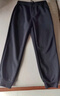 班尼路休閑褲男春秋款寬松休閑大碼男士束腳褲運動(dòng)顯瘦青少年學(xué)生長(cháng)褲子 【重磅棉】-黑#純色 L 【舒適重磅面料】 曬單實(shí)拍圖