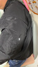 Lee25秋冬新品舒適版翻領(lǐng)小Logo織標男女同款飛行夾克羽絨服休閑 黑色（尺碼偏大，拍小一碼） 2XL 曬單實(shí)拍圖