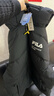 斐樂(lè )（FILA） 官方羽絨服情侶款冬季休閑運動(dòng)連帽長(cháng)袖印花保暖外套男女裝上衣 正黑色-BK L 175/96A 曬單實(shí)拍圖