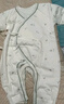 優(yōu)奇輕薄棉保暖新生嬰兒衣服秋冬季棉服剛出生寶寶夾棉連體衣和尚服 曬單實(shí)拍圖