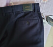 雅戈爾（YOUNGOR）休閑褲男DP棉免燙不易皺褲子賽萊爾莫代爾面料 VCDP319997FWA藏青 35 86A 曬單實(shí)拍圖