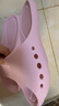 科柔（KENROLL）男女專(zhuān)業(yè)防滑浴室輕薄透氣居家洗澡涼拖鞋 櫻花粉 37-38 (240mm) 曬單實(shí)拍圖