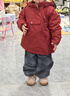 MINI A TURE COPENHAGEN毛領(lǐng)精靈帽夾克外套丹麥童裝兒童棉服男女加厚寶寶秋冬女童拜年服 3110 梅洛紅（無(wú)毛領(lǐng)） 98 cm（100/52）-3y 曬單實(shí)拍圖