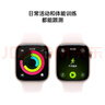 Apple/蘋(píng)果 Watch S11 智能手表GPS款42毫米玫瑰金色鋁金屬表殼淡桃粉色運動(dòng)型表帶M/L MEUP4CH/B 曬單實(shí)拍圖