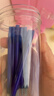 愛(ài)好（AIHAO）摩易擦按動(dòng)筆芯ST尖0.5mm可擦中性筆替換芯熱敏擦可擦筆芯晶藍色30支 DZ2200 曬單實(shí)拍圖