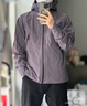 迪卡儂硬殼沖鋒衣男女戶(hù)外休閑登山徒步防風(fēng)防水夾克風(fēng)衣MH500外套 男款-暮山紫 加內膽選大一碼 S 曬單實(shí)拍圖