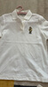 Teenie Weenie小熊女裝簡(jiǎn)約時(shí)尚夏季短袖POLO衫T恤多巴胺短款上衣 白色 160/S 曬單實(shí)拍圖