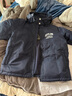 BOY LONDON【鷹徽藏藍】冬情侶款學(xué)院風(fēng)保暖藏青色短款羽絨服N28015 藏青色 M 曬單實(shí)拍圖